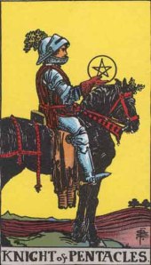 Knight of Pentacles (Rider-Waite version)